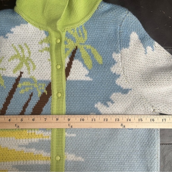 HOUSE OF SUNNY Day Dreamer Graphic-Print Knitted Cardigan Size 4 - Picture 14 of 14